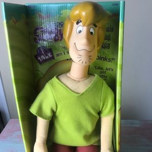 Vintage Electronic Talking Shaggy Stuffed Toy